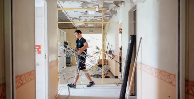 Chantier d'isolation thermique intérieur par ADAIR en Vendée