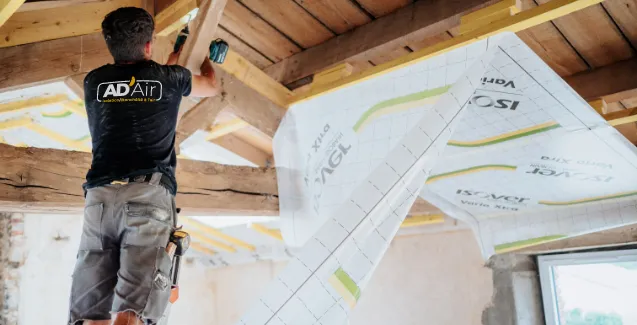 Chantier d'isolation thermique intérieur par ADAIR en Vendée
