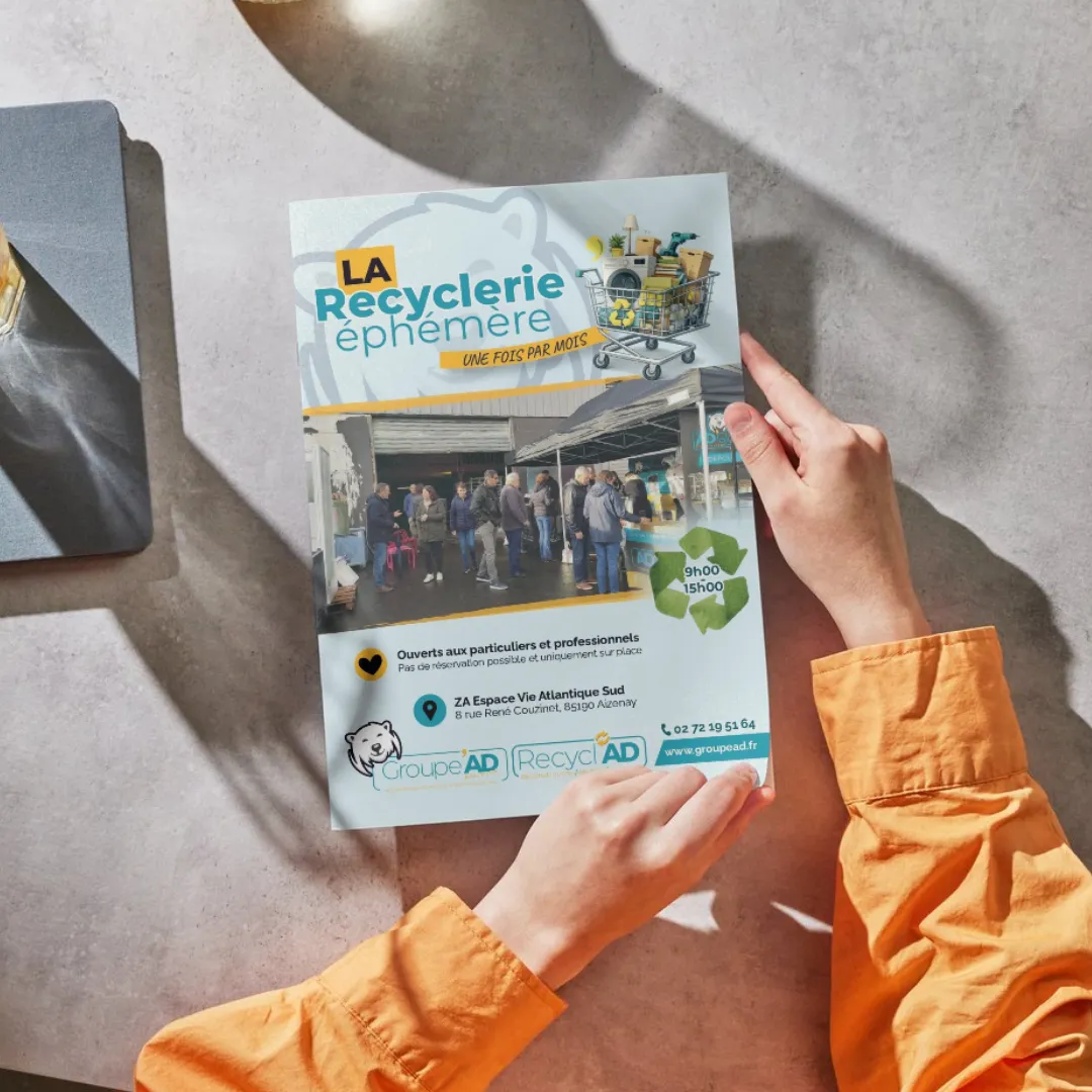 Recycl'AD lance sa première recyclerie éphémère en Vendée à Aizenay