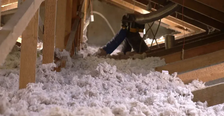 Réalisation d'une isolation de combles perdus à la Roche sur yon par ADAIR