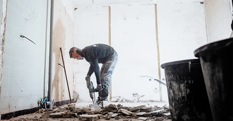 Réalisation d'une démolition à La Roche sur Yon par RECYCL'AD