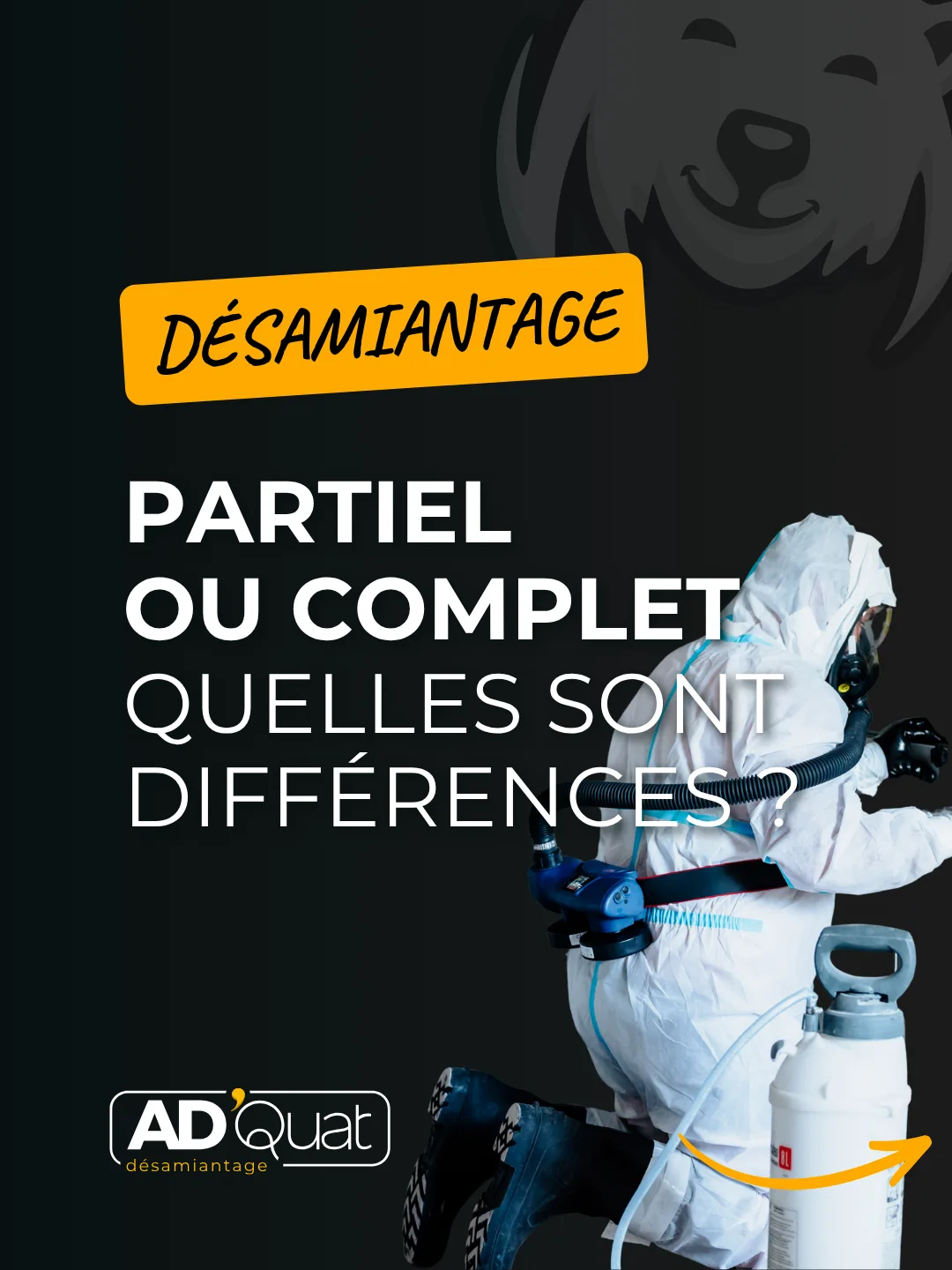 Le désamiantage par ADQUAT, les différences entre un chantier ss3 et ss4