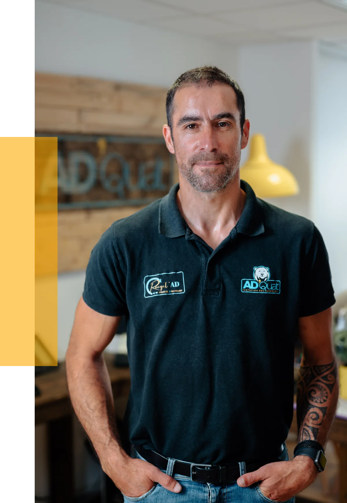 Damien Pellé, gérant du Groupe AD à Nantes